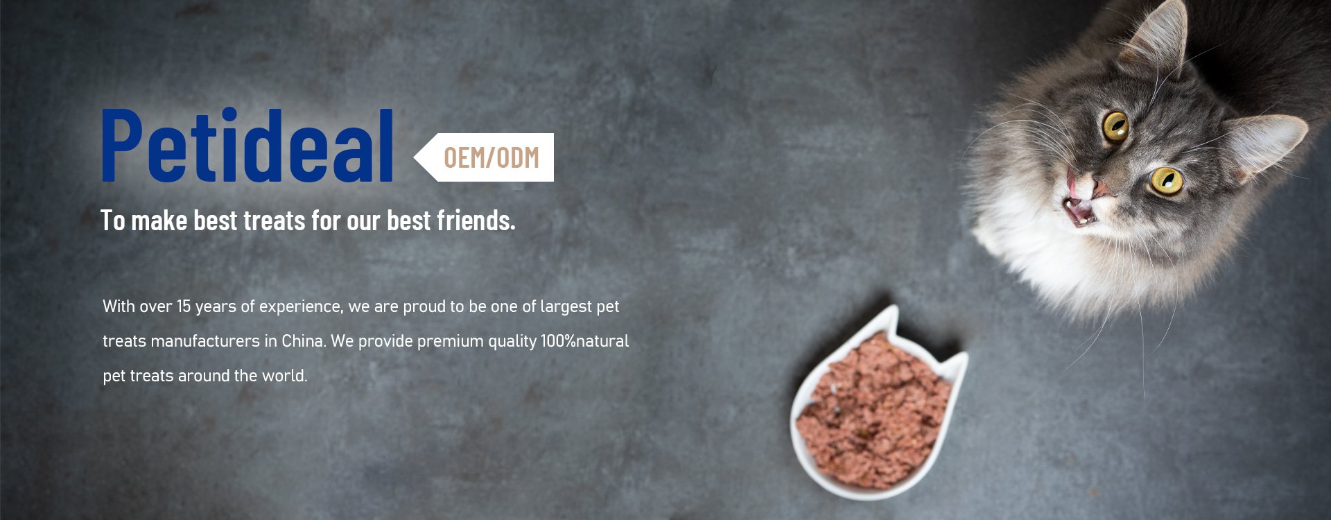 Pet treat on sale manufacturers